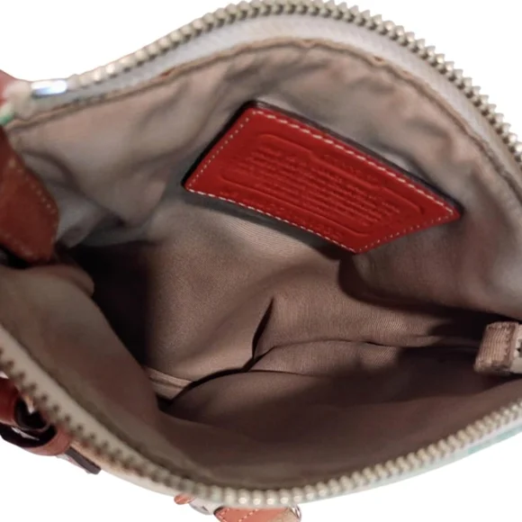 Coach Hampton Stripe Swingpack Crossbody Bag - Picture 10 of 16